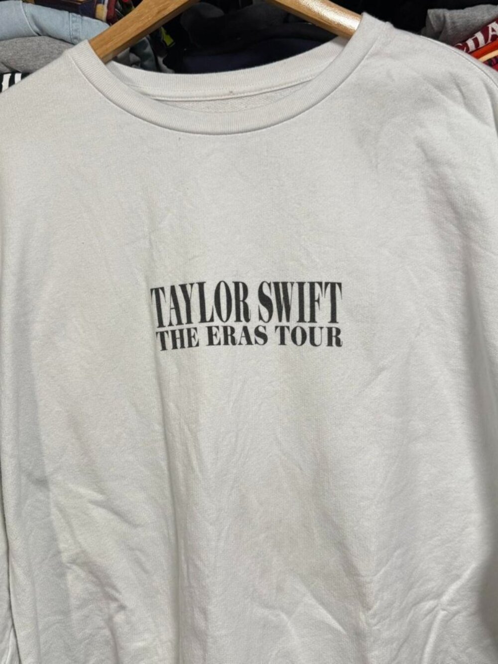 Taylor Swift The Eras Tour 2023 Long Sleeve lightweight crewneck sweatshirt
